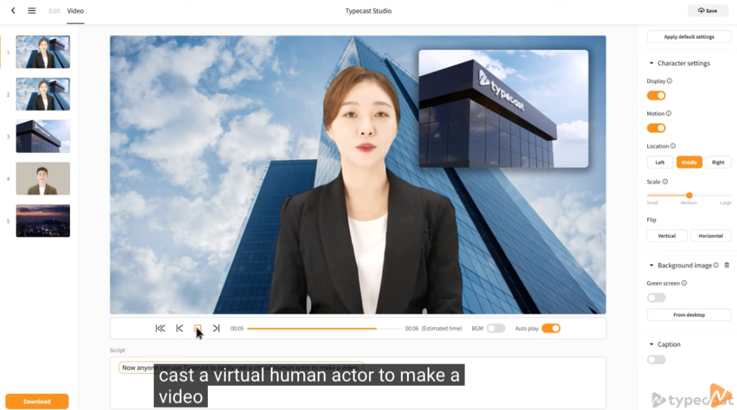 韩国AI公司Neosapience获得2150万美元B轮融资,专注于AI语音视频合成