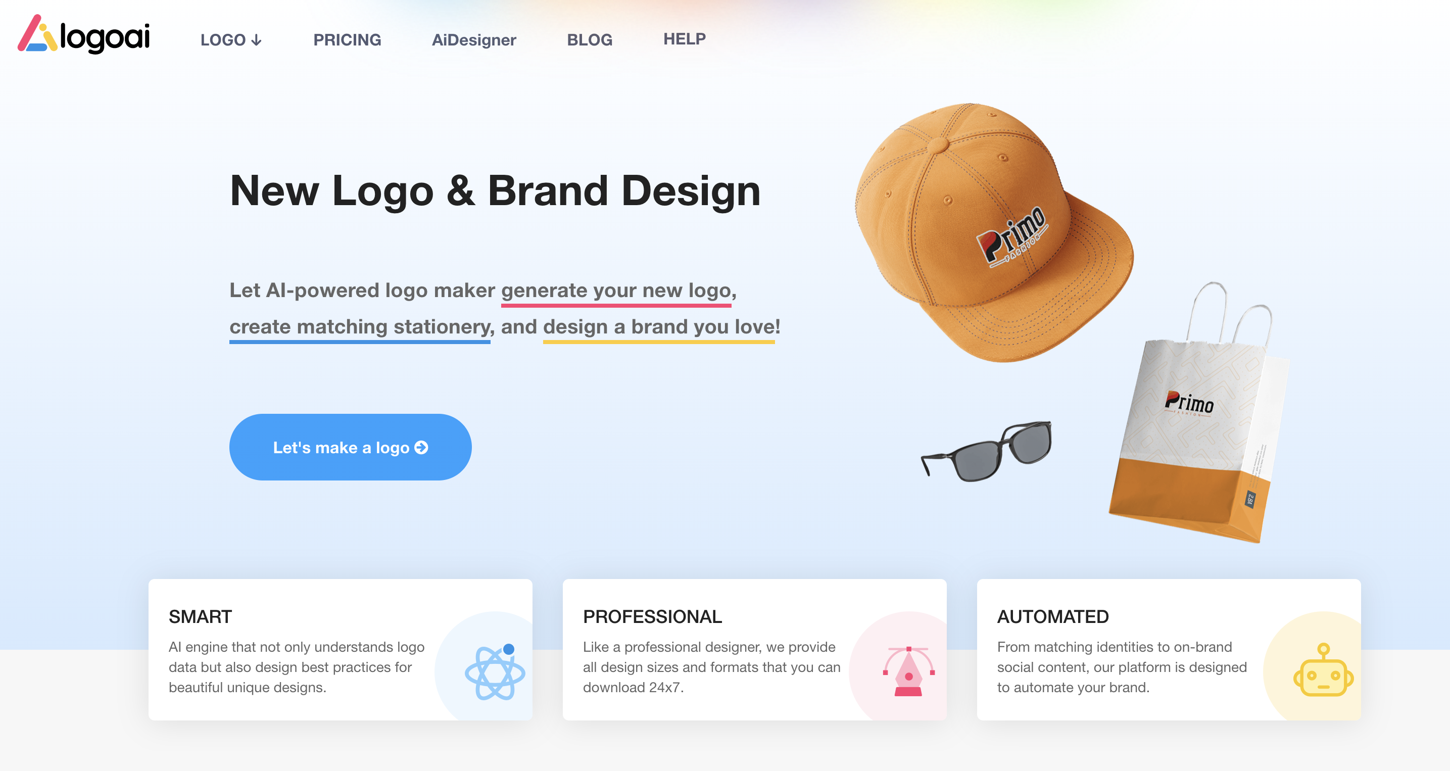 LogoAi:英文AI生成Logo工具