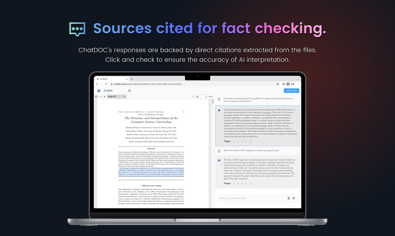 ChatDOC:智能文档阅读助手
